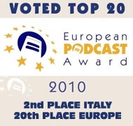 Secondi classificati edizione italiana European Podcast Award 2010