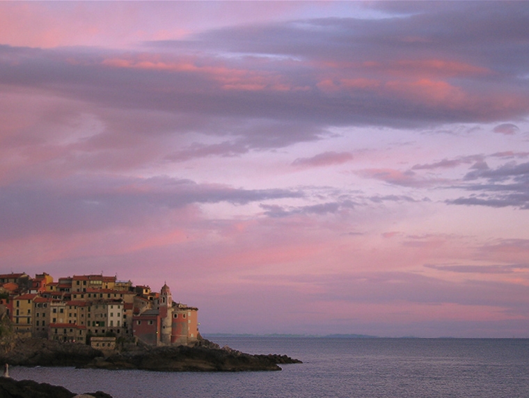 Tramonto a Tellaro