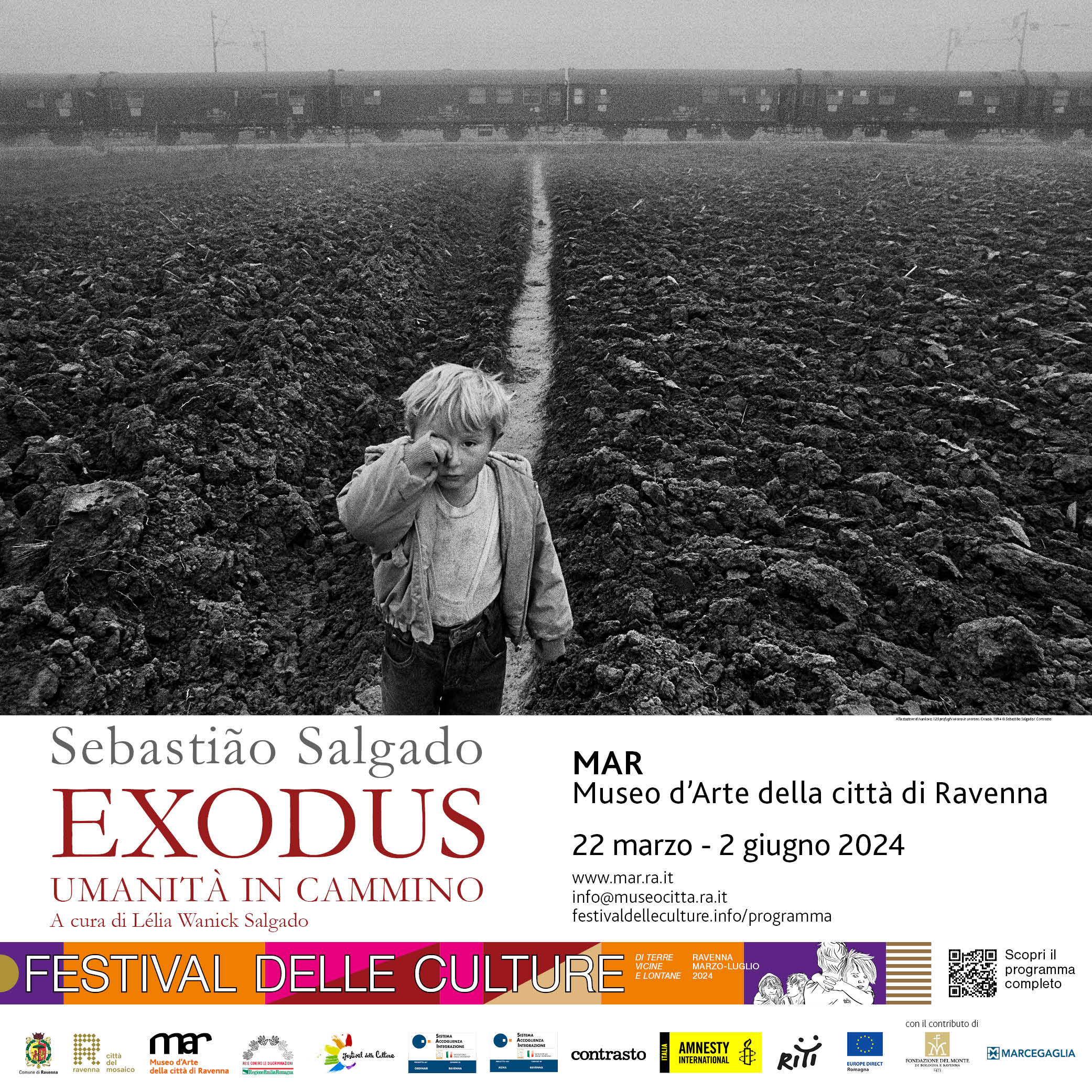 Sebastiao Salgado. Exodus. Museo d'Arte della città di Ravenna - fino al 2 giugno