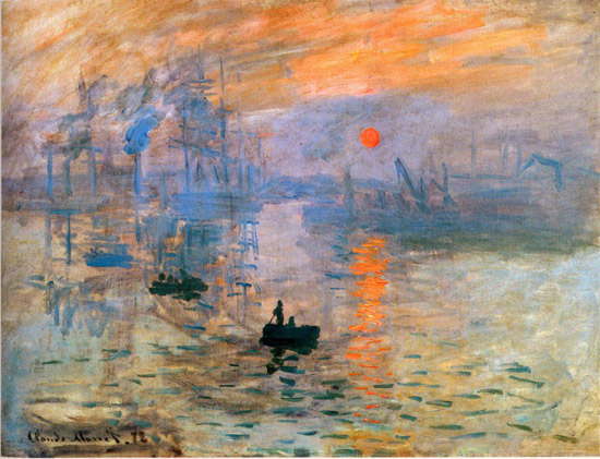 Claude Monet, Impressione