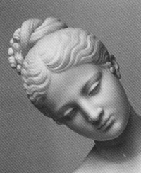 Particolare del volto della Pastorella del 1854-55 Particolare del volto della Pastorella del 1854-55