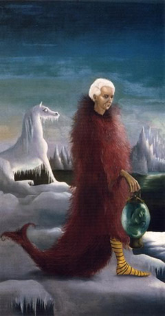 Leonora Carrington, Ritratto di Max Ernst (1939; collezione privata)
