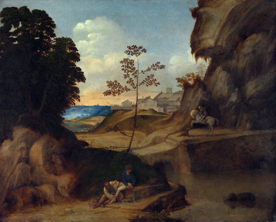 Giorgione, il Tramonto
