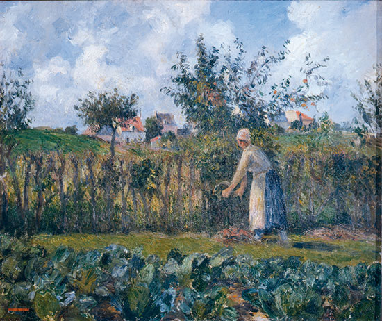 Camille Pissarro, La taille de la haie