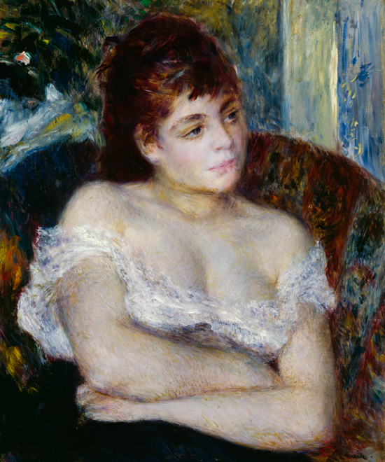 Pierre Auguste Renoir, Donna in poltrona