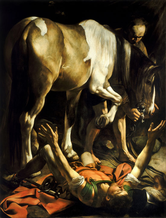 Caravaggio, Conversione di san Paolo, Cappella Cerasi