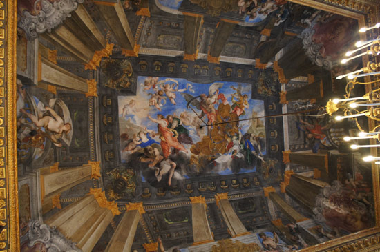 Valerio Castello, Sala del Carro del Tempo Valerio Castello, Sala del Carro del Tempo