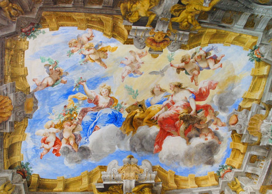 Dettaglio della Sala della Pace Dettaglio della Sala della Pace