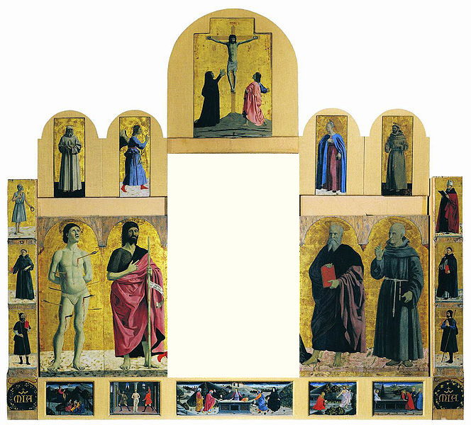 Piero della Francesca, Polittico della Misericordia senza tavola centrale