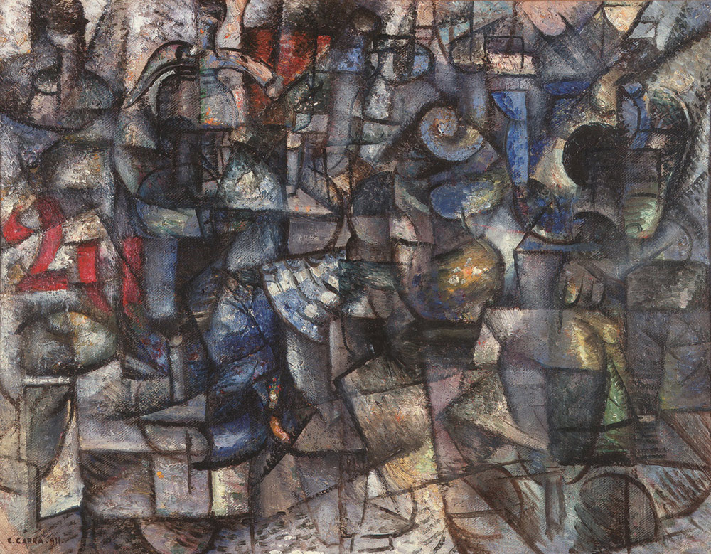 Carlo Carrà, Ritmi di oggetti Carlo Carrà, Ritmi di oggetti
