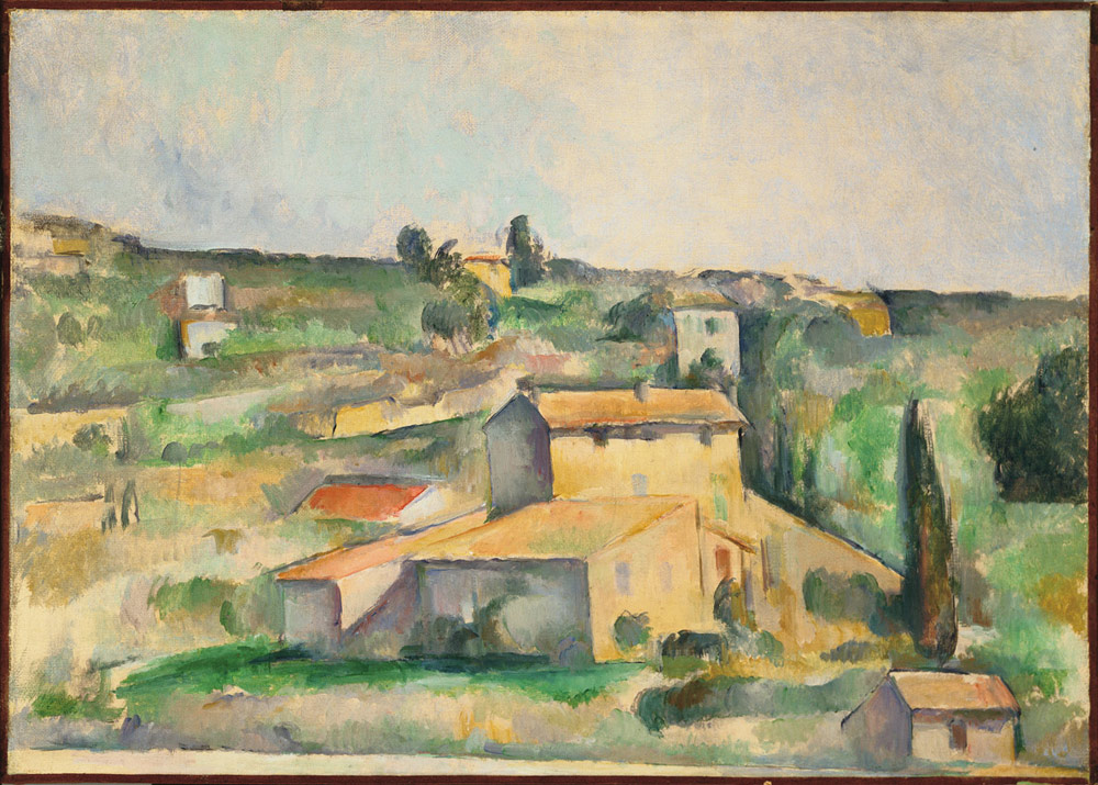 Paul Cézanne, Campagnes de Bellevue (Paesaggio) Paul Cézanne, Campagnes de Bellevue (Paesaggio)