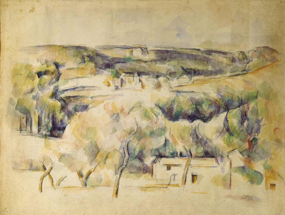 Paul Cézanne, Paesaggio provenzale Paul Cézanne, Paesaggio provenzale
