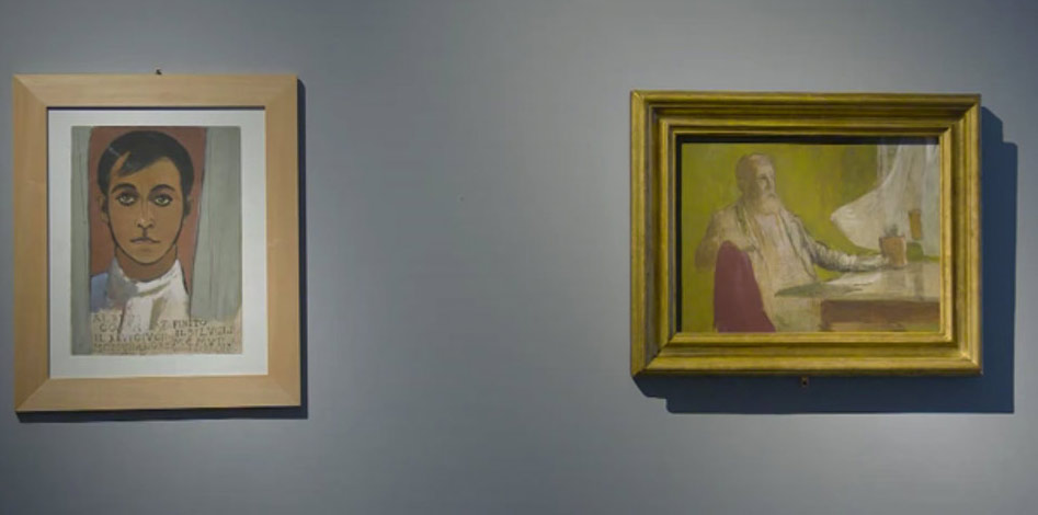 Autoritratti di Soffici e Böcklin Autoritratti di Soffici e Böcklin