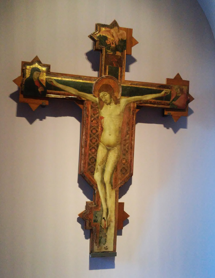 Ambrogio Lorenzetti, Croce dipinta