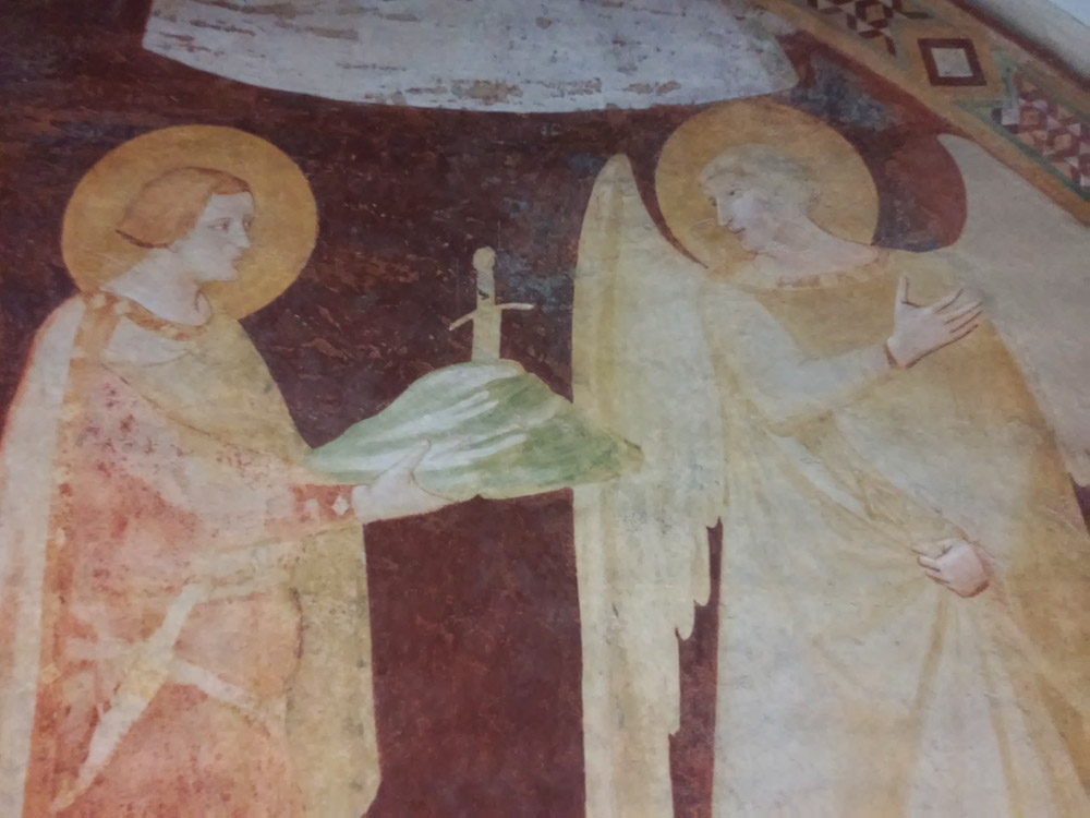 San Michele e san Galgano, dagli affreschi di Montesiepi