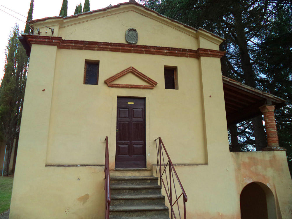 Esterno della Cappella del Cenacolo Esterno della Cappella del Cenacolo