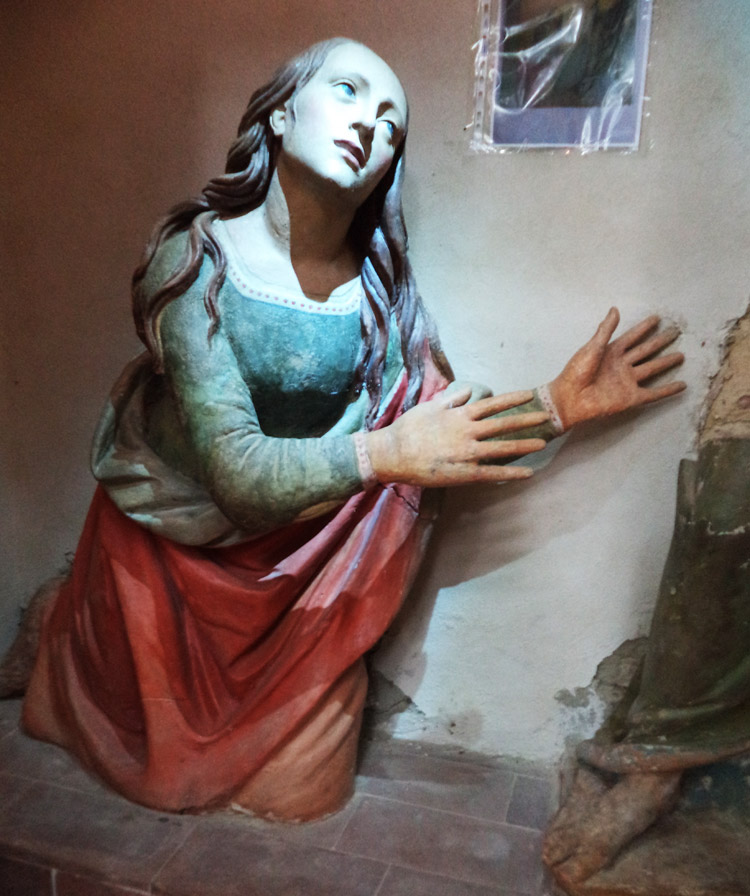 La Maddalena nel gruppo del Noli me tangere La Maddalena nel gruppo del Noli me tangere