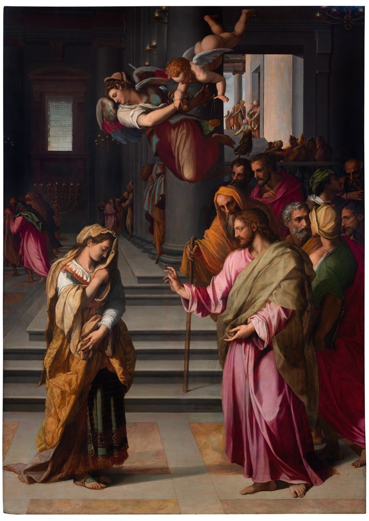 Alessandro Allori, Cristo e l’adultera