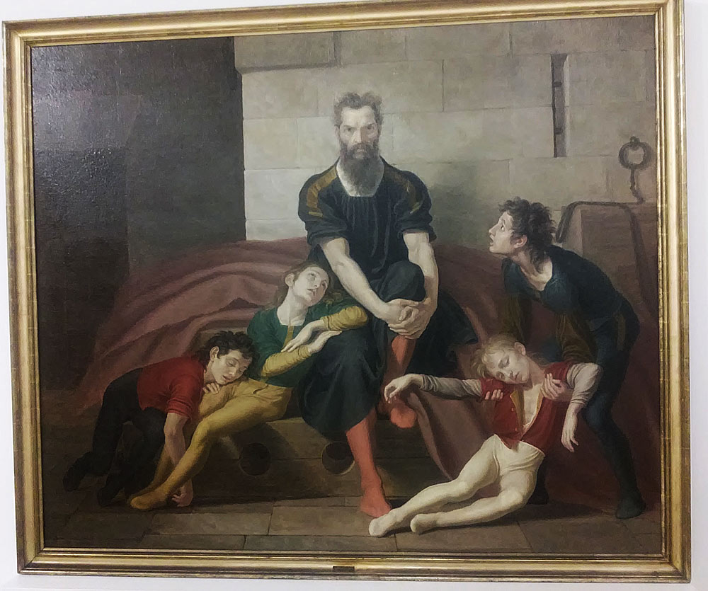 Giuseppe Diotti, Il conte Ugolino nella torre Giuseppe Diotti, Il conte Ugolino nella torre
