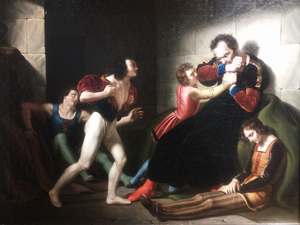 Giuseppe Diotti, Il conte Ugolino nell'atto di mordersi le mani Giuseppe Diotti, Il conte Ugolino nell'atto di mordersi le mani