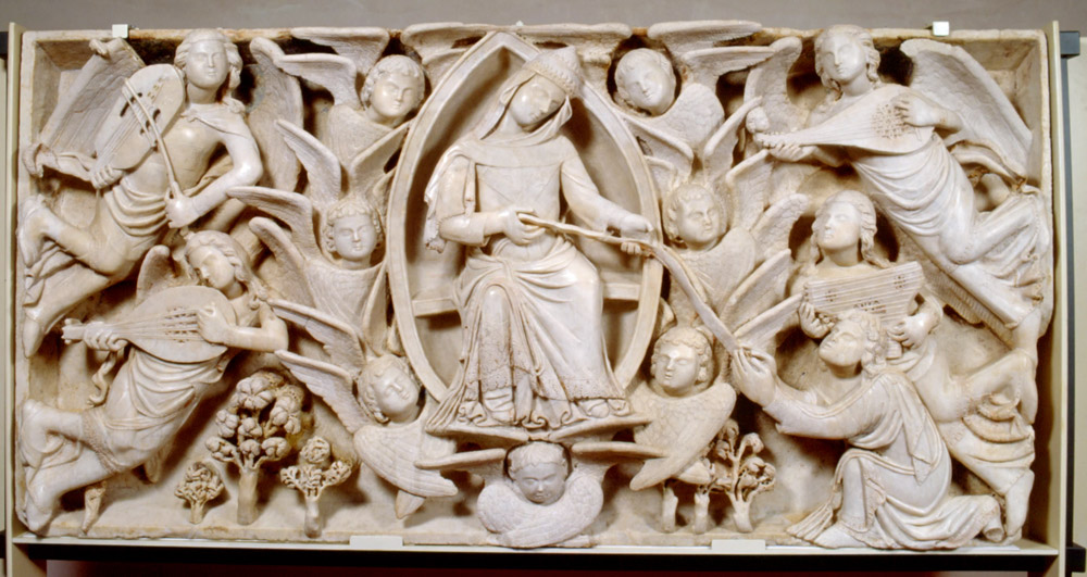 Niccolò di Cecco del Mercia, La Madonna assunta che dona la Cintola a san Tommaso Niccolò di Cecco del Mercia, La Madonna assunta che dona la Cintola a san Tommaso
