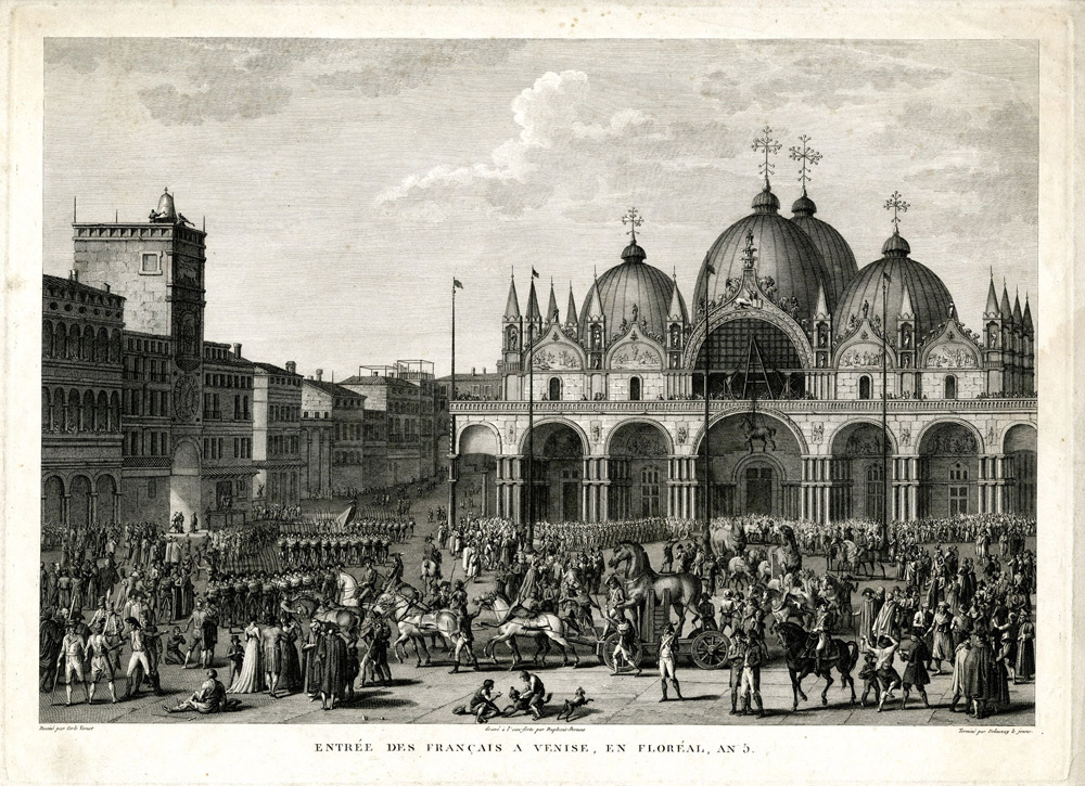 Carle Vernet, L'entrata dei francesi a Venezia Carle Vernet, L'entrata dei francesi a Venezia