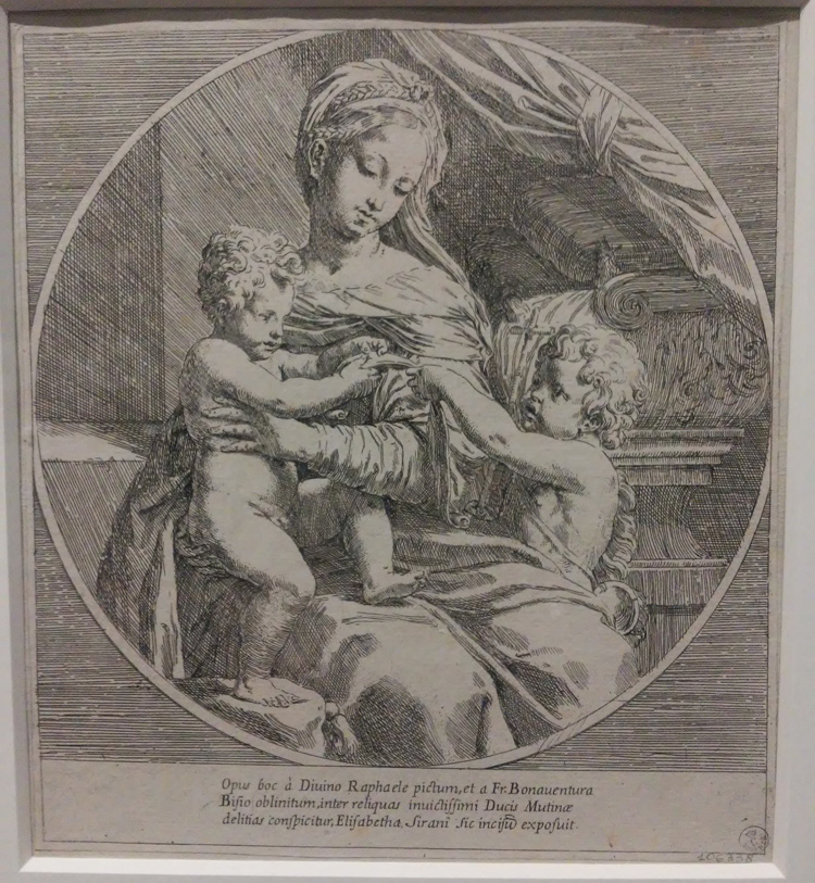 Elisabetta Sirani, Madonna col Bambino e san Giovannino