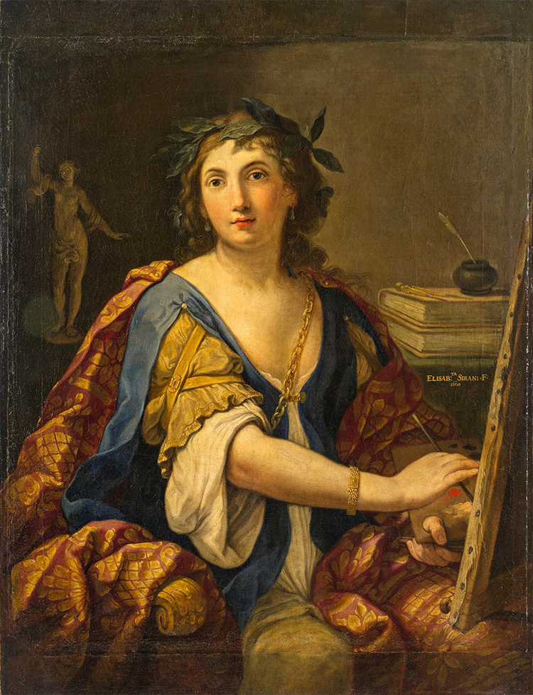 Elisabetta Sirani, Allegoria della pittura (autoritratto?)
