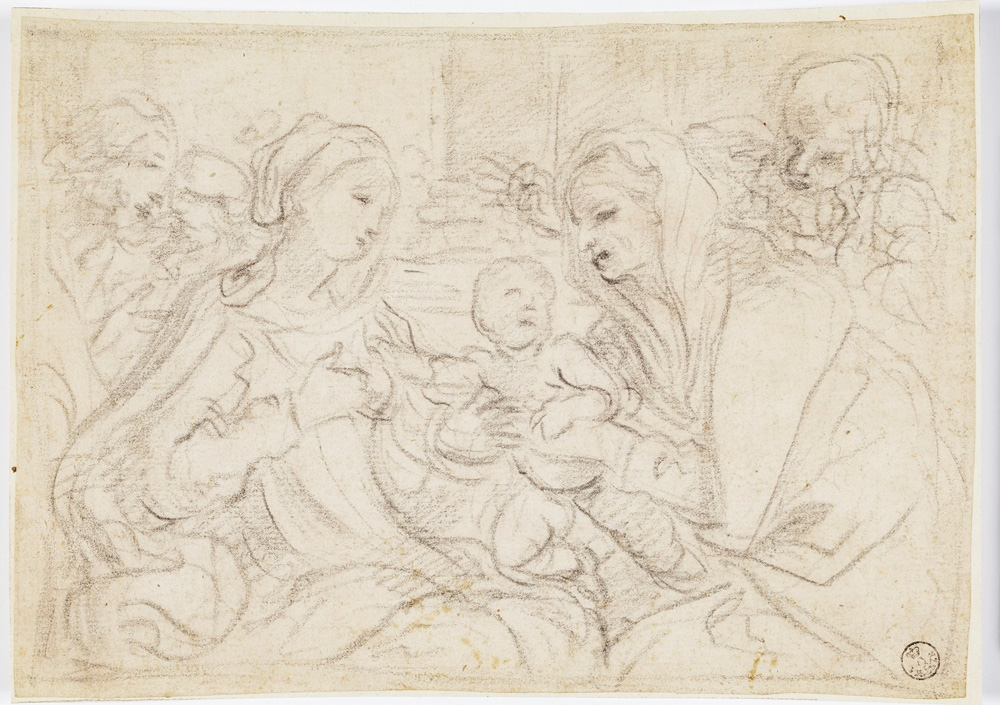 Elisabetta Sirani, Sacra famiglia con sant'Anna e san Gioacchino