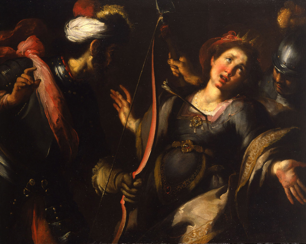 Bernardo Strozzi, Martirio di sant'Orsola