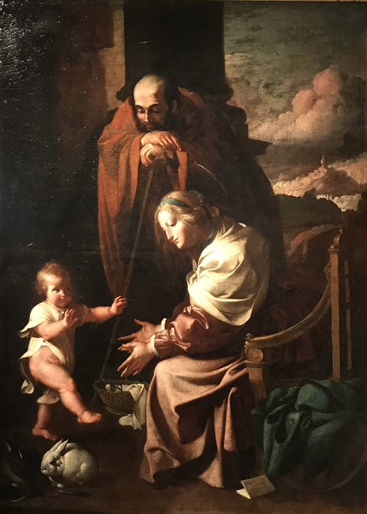 Luigi Miradori detto il Genovesino, Sacra Famiglia Luigi Miradori detto il Genovesino, Sacra Famiglia