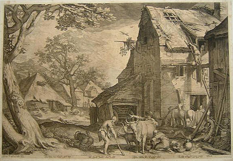 Jan Saenredam, Figliol prodigo Jan Saenredam, Figliol prodigo