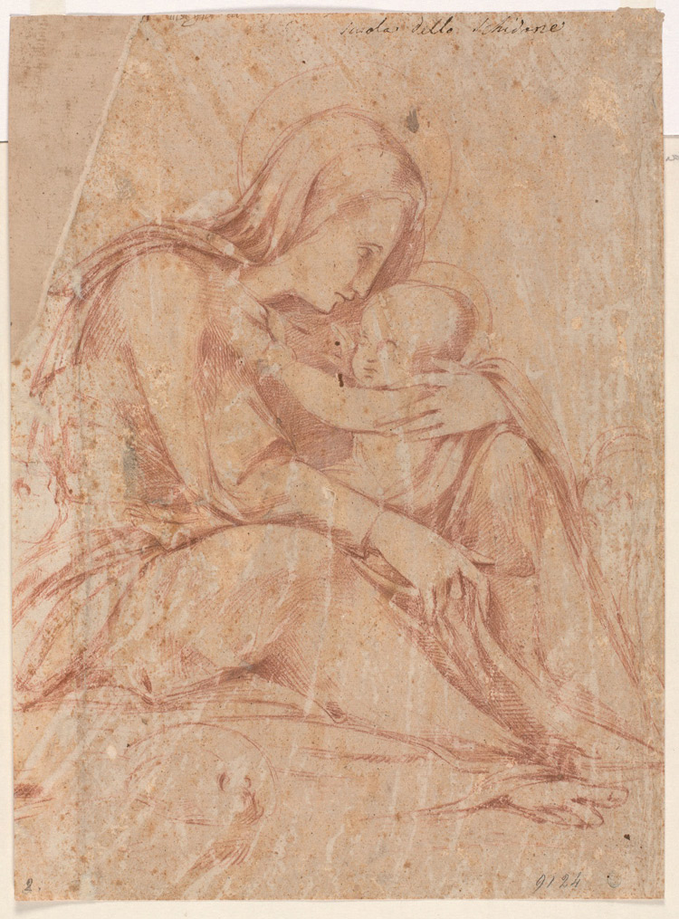 Alonso Berruguete, Madonna col Bambino Alonso Berruguete, Madonna col Bambino