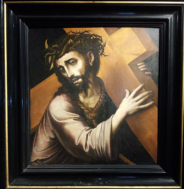 Bottega di Luis de Morales, Cristo portacroce Bottega di Luis de Morales, Cristo portacroce