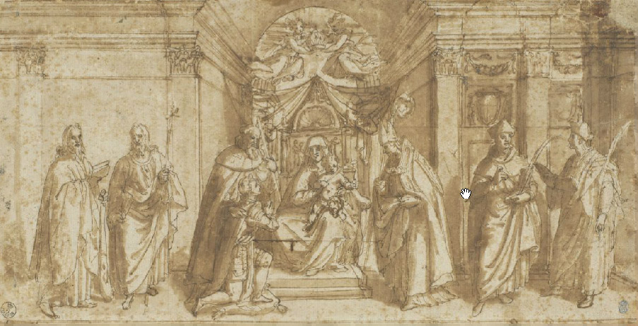 Luis de Velasco, Fernando de Antequera davanti alla Virgen de Gracia Luis de Velasco, Fernando de Antequera davanti alla Virgen de Gracia