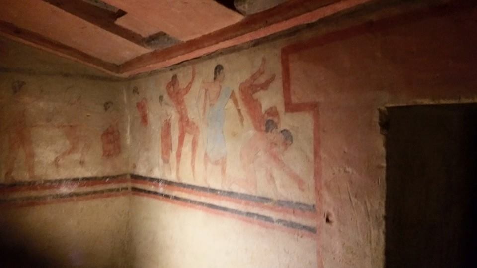 Arte etrusca, Scena di lotta Arte etrusca, Scena di lotta