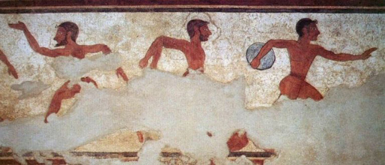 Arte Etrusca, Corridore, saltatore in lungo e discobolo Arte Etrusca, Corridore, saltatore in lungo e discobolo