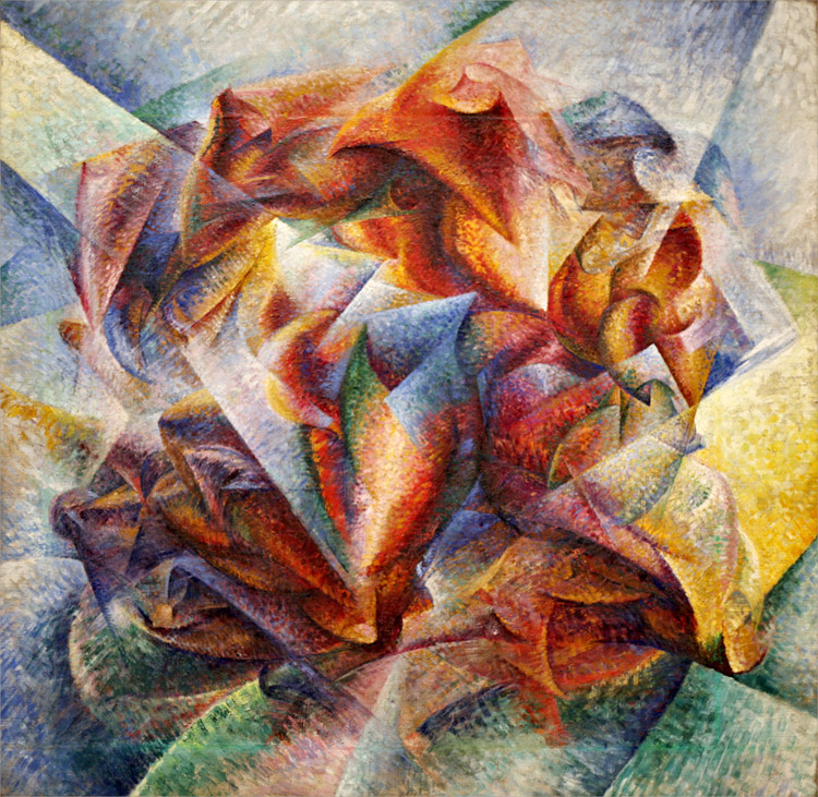Umberto Boccioni, Dinamismo di un footballer

