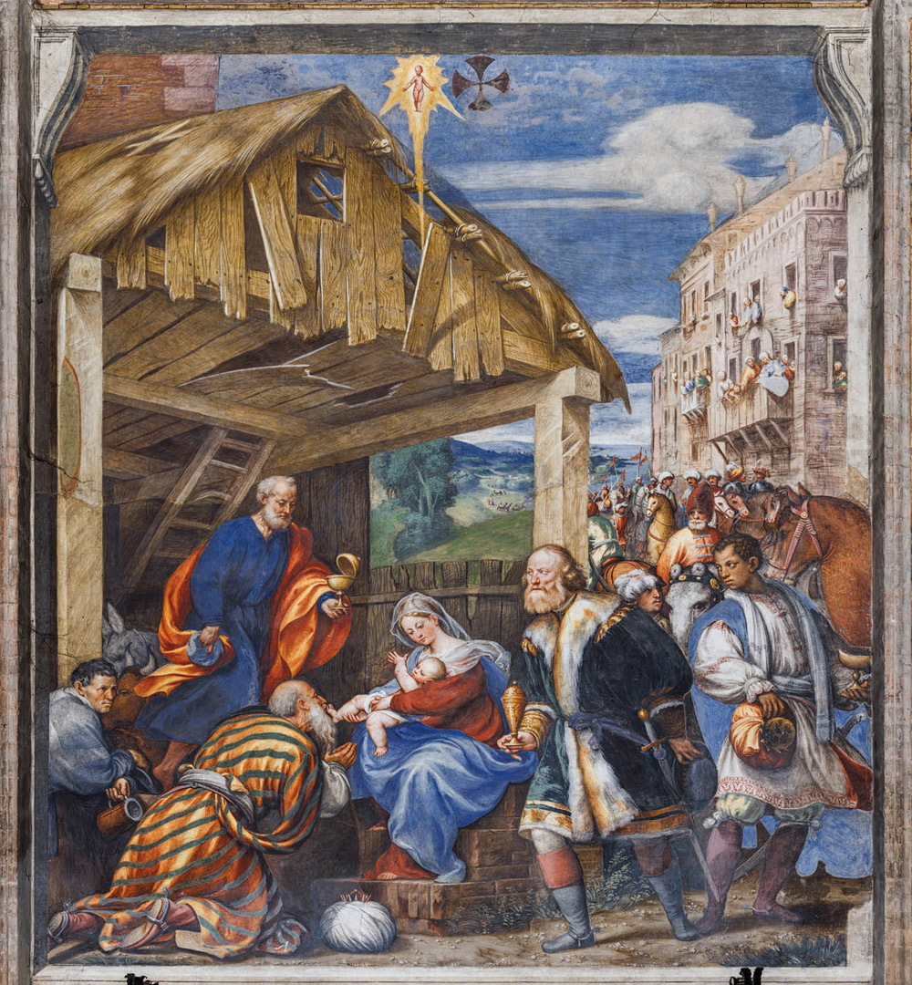 Giovanni Antonio de' Sacchis detto il Pordenone, Adorazione dei Magi 