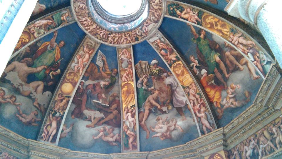 Le vele della cupola 