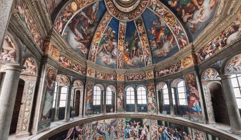 La struttura della cupola 