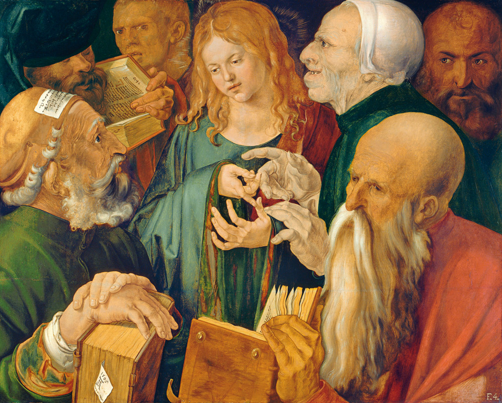 Albrecht Dürer, Cristo tra i dottori 