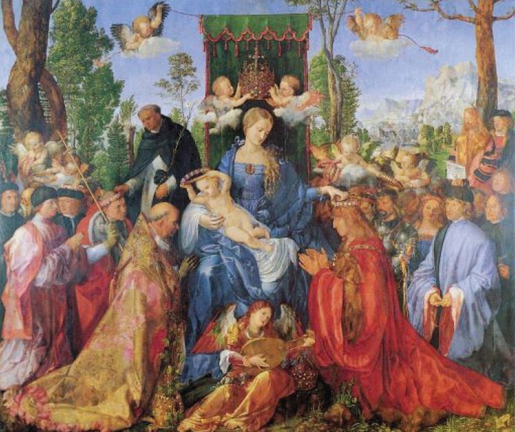 Copia da Albrecht Dürer, Festa del Rosario 