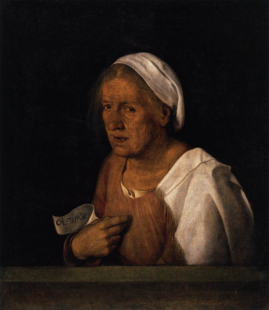 Giorgione, Ritratto di vecchia 