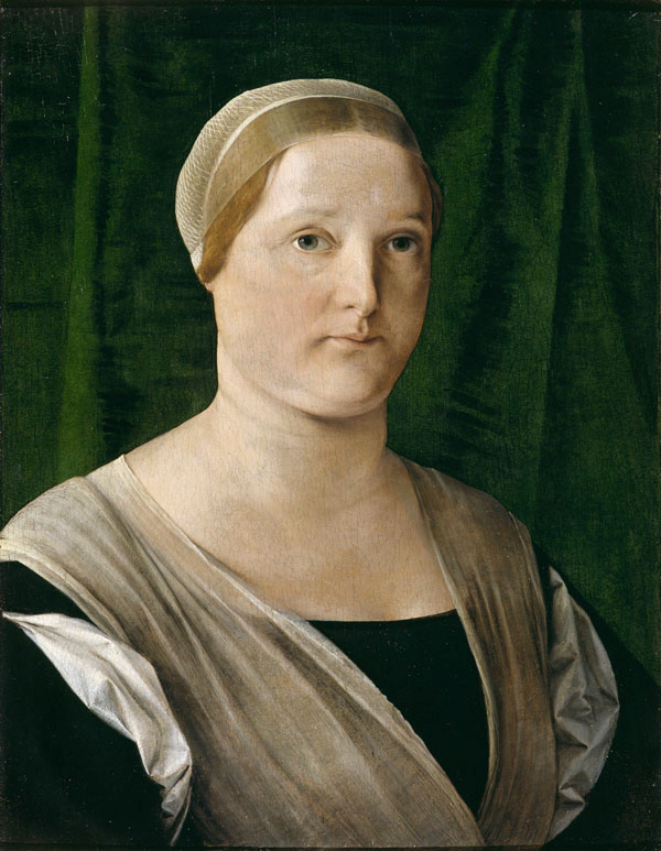 Lorenzo Lotto, Busto di donna (Giovanna de’ Rossi vedova Malaspina?) 