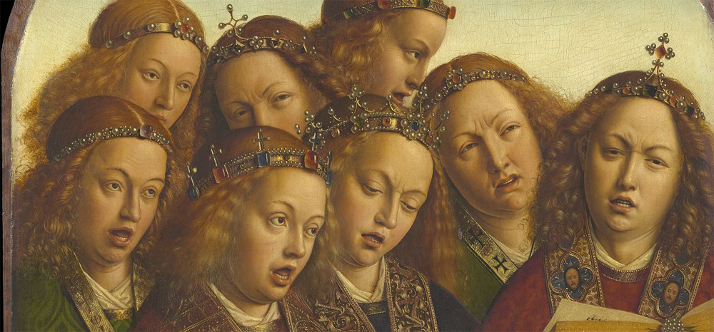 Le facce degli angeli. Ph. Credit KIK-IRPA
