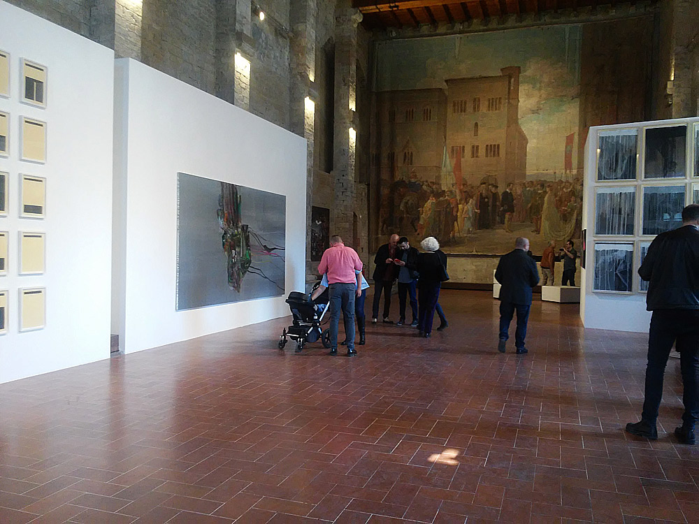 Sala della mostra De Prospectiva Pingendi. Nuovi scenari della pittura italiana
Sala della mostra De Prospectiva Pingendi. Nuovi scenari della pittura italiana
