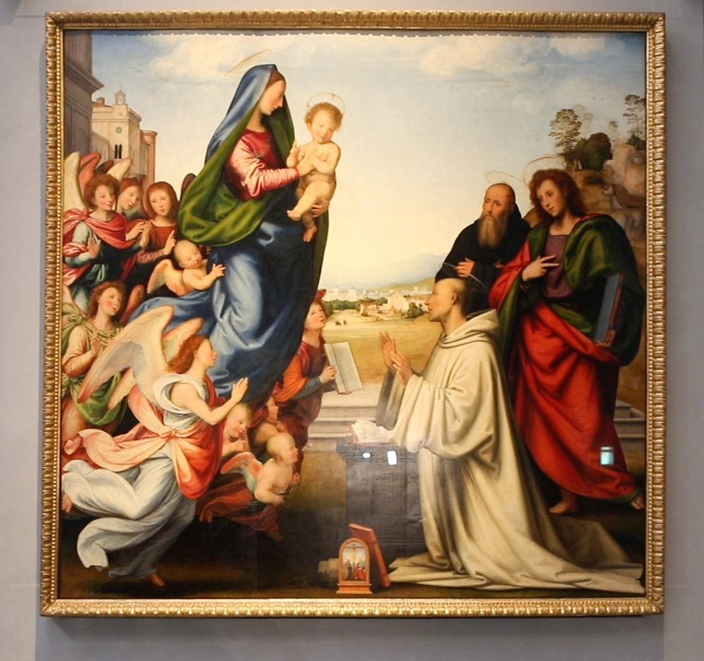 Fra' Bartolomeo, Visione di san Bernardo. Ph. Credit Finestre sull'Arte 