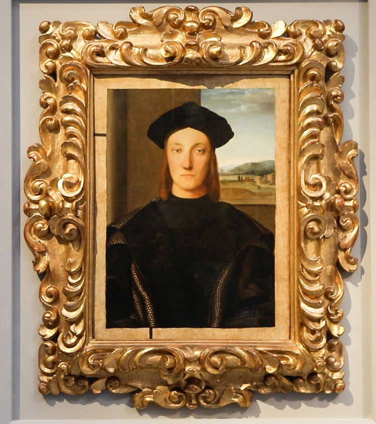 Raffaello, Ritratto di Guidobaldo da Montefeltro. Ph. Credit Finestre sull'Arte 