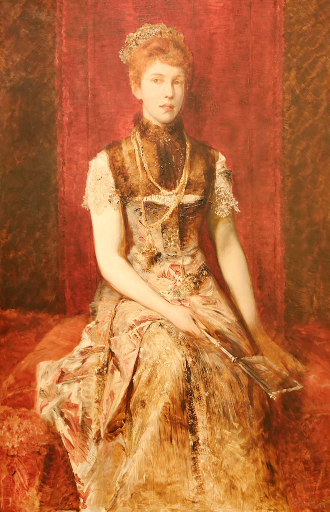 Hans Makart, Ritratto di Dora Fournier Gabillon (1879-1880; olio su tela, 145,5 x 93 cm; Vienna, Museen der Stadt)
